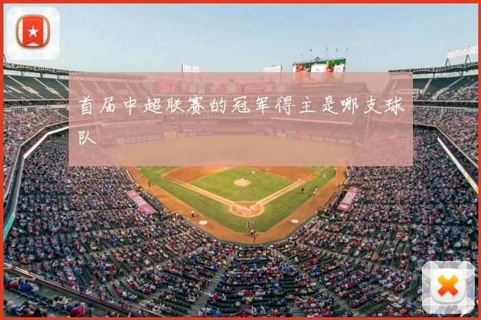 首届中超联赛的冠军得主是哪支球队